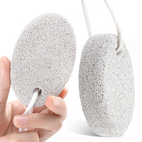 Pierre ponce exfoliante et gommante pour les pieds, forme ovale, élimine les callosités durcies et les peaux mortes, lime à pieds, râpe à pieds