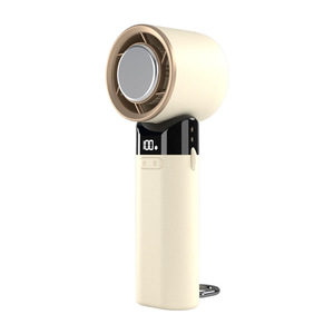 WUYANG Semiconductor Ice Compress Cooling Handheld Fan, Portable Turbo USB <b>Mini</b> <b>Desk</b> Fan with 100-Speed Adjustable, 3000mAh Rech - Product Image 1
