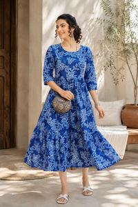 Women's Printed <b>Summer</b> <b>Dress</b> Floral <b>Boho</b> Holiday Outfit for Beach Travel Casual Days and Weekend Events - Product Image 4