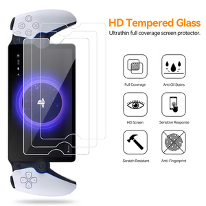 ฟิล์มกระจกนิรภัยปกป้องหน้าจอ HD กันระเบิดฟิล์มป้องกันแบบสัมผัสสำหรับ <span class=keywords><strong>PlayStation</strong></span> 5 PS5 - Product Image 2
