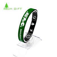 Bracelets en silicone personnalisés, imprimés par sublimation, étanches, pour événements, charité, école