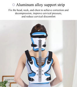 Orthotics aluminium yang dapat diatur untuk leher kepala penyangga dada pada cedera tulang belakang dan pemulihan operasi fraktur - Product Image 6