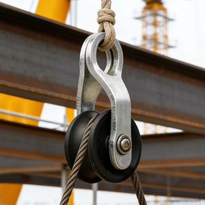 High Quality Sliding Steel Cable Traction <strong>Pulley</strong> Suitable for Outdoor Hanging Rollers - Product Image 2