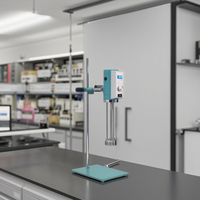 Homogénéisateur émulsifiant numérique de laboratoire NADE AE300L-H jusqu'à 11000 tr/min, 40 L, affichage numérique, haute vitesse, pour le mélange et la dispersion de liquides