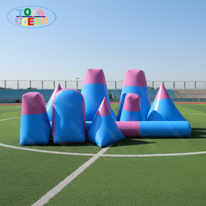 Búnkeres Inflables de Grado Competitivo Aptos para <span class=keywords><strong>Paintball</strong></span>, Láser, Tiro con Arco y Uso en Arenas. Adecuado para Adultos y Niños - Product Image 1