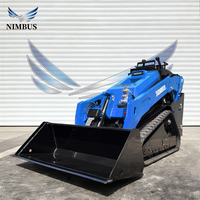 Sistem Penghubung Cepat Hidrolik Standar NIMBUS EU5 untuk Skid Steer Loader pada Konstruksi Jalan Perkotaan