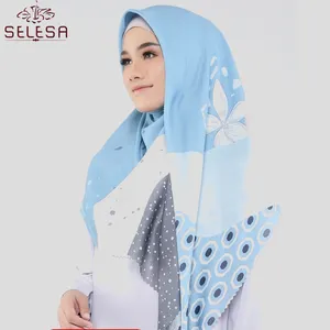 Seda Bufanda De Algodon Neues Design Malaysia Reine Farbe Crinkle Damen Schals und Wraps Muslimische Frauen Chiffon Hijab Seiden schal