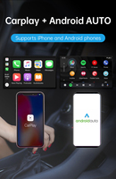 Smart 3 en 1 Carplay AI Box 13 System 4 + 64G para IOS 10/+ iPhone 6/+ Android 11/con puerto tipo C TF SIM