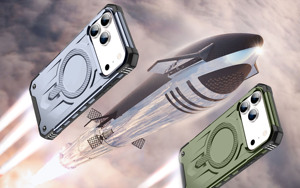 כיסוי מגנטי נגד זעזועים לטלפון 17 פרו מקס, בעיצוב ספורטיבי, מחומר TPU+PC, 8 צבעים, מיוצר בגואנגג'ואו - Product Image 6