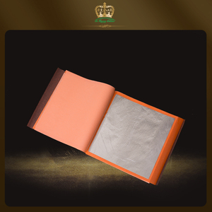 Lámina <span class=keywords><strong>de</strong></span> Plata Italiana para Transferencia (Aleación <span class=keywords><strong>de</strong></span> <span class=keywords><strong>Aluminio</strong></span>) <span class=keywords><strong>de</strong></span> 14*14cm, 500 Piezas/Paquete, para Decoración del Hogar, Obras <span class=keywords><strong>de</strong></span> Arte Modernas, Pinturas Murales, Estilo Antiguo - Product Image 2