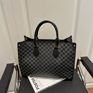 Bolso Tote a Cuadros Retro para Mujer 2026, Bolso Tote de Gran Capacidad, Bolso de Hombro Portátil de Alta Gama para Mujer - Product Image 6