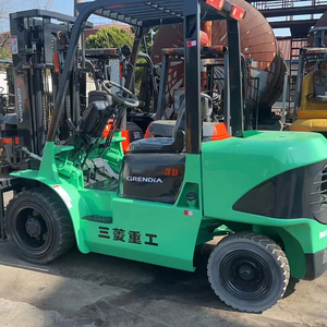 Original Mitsubishi Forklift Lifting Capacity 3ton <b>Used</b> Mitsubish Brand 3 Mast 4.5m Diesel Low Price for Sale in shanghai - Product Image 1