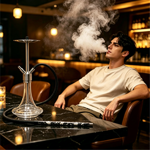 Chicha arabe haut de gamme 69 cm, grande taille, chicha allemande, ensemble chicha en acier inoxydable, stylo chicha portable - En stock - Product Image 2