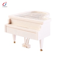 Chengji grand piano boîte à musique cadeau d'anniversaire instrument de musique jouet en plastique piano boîte à musique