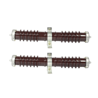 Isolateur composite en caoutchouc silicone haute tension Minrong RXWO-35 FPQ1-RXWO-35/4T20 35 kV pour lignes de distribution d'énergie extérieures