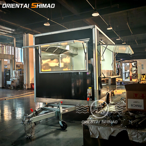 Đường phố Ice Cream giỏ hàng traila Trailer cho thực phẩm thứ hai tay thực phẩm Trailer sử dụng thực phẩm Xe tải - Product Image 4