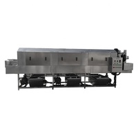 Laveuse multifonctionnelle de bacs, paniers et caisses en plastique haute pression – Machine automatique de lavage de caisses et paniers en gros