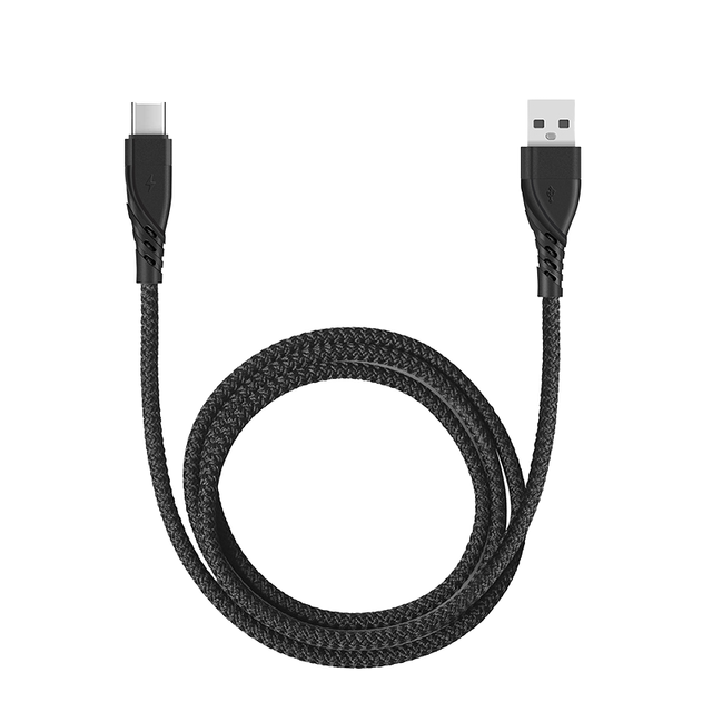1m Braided 3A USB C Fast Charging Cable USB a to USB-C Nylon for iPhone 15 16 Pro Max for Samsung for Galaxy S25 25+ Ultra