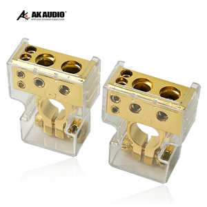 AK-DCT01ขั้วแบตเตอรี่เสาบนสำหรับงานหนักพร้อมปะเก็นพื้นที่และฝาครอบโปร่งใส-0/4/8/10 AWG สีเงินที่มีคุณภาพสูง - Product Image 2