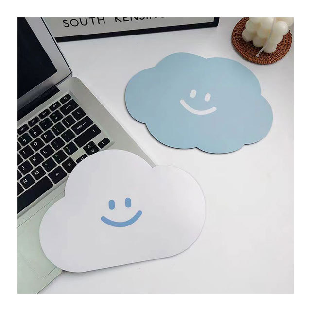Promotional Gifts Customized Personalized HD Printing Oil-proof Wipeable Electronic Cloud Mouse Pads Small Mouse Pad