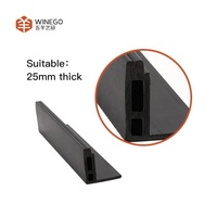 Panel Akustik Kain Dekorasi Dinding WINEGO, Dekorasi Plafon, Sistem Rel PVC Panel Akustik Kain