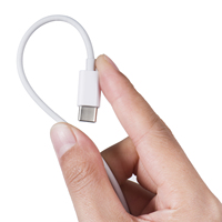 Cable de carga USB A tipo C, Cable de carga rápida de teléfono de 0,3 m