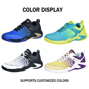 รองเท้าแบดมินตันขายส่ง แบบ unisex แฟชั่น สีสันสดใส ระบายอากาศได้ดี น้ำหนักเบา กันลื่น สำหรับมืออาชีพ เล่นกีฬา ฝึกซ้อม และแข่งขัน - Product Image 2