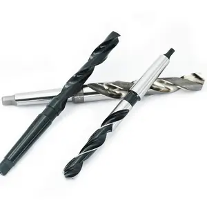 Totalmente terra HSS Taper Shank torção brocas para perfuração de metal