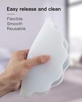 Moule en résine pour support à gâteau 29326, moule en silicone pour support à gâteau à 3 étages, plateau à étages pour la fabrication de plateaux de desserts, support de service en résine, artisanat en résine
