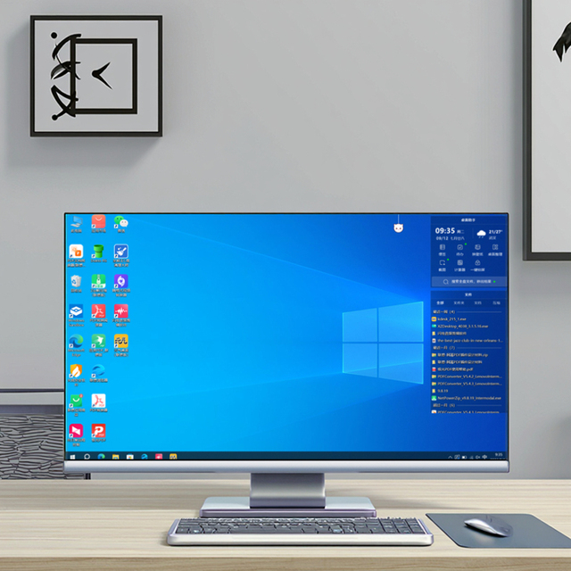 OEM High-end 23.8 27 Inch Office All-in-one Pc  I3 I5 I7 I9 Monoblock Gaming Desktop Pc All-in-One Computers for Office