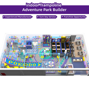 QiaoQiao - Conjunto de Equipos de Juegos Blandos para Interiores, Parque de Trampolines Comercial - Product Image 3
