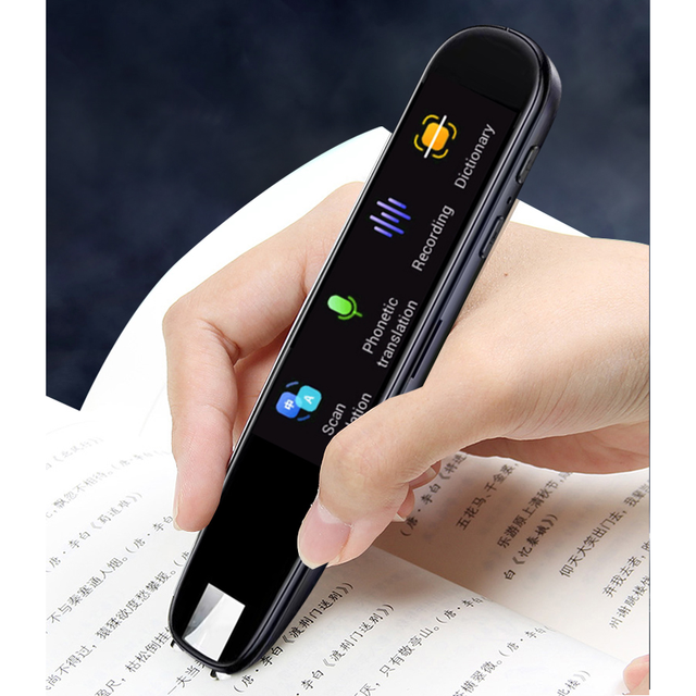 Newest Smart Translation Pen with Touch Screen Digital OCR Scanner Reading & Voice Translation Device