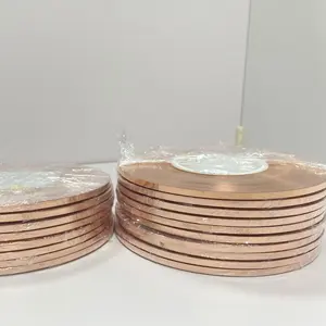 Hot Selling T2 Copper Coil 0.3mm 0.4mm 0.5mm0.6mm 1.2mm 3mm Copper Content 99.9% Copper Tape