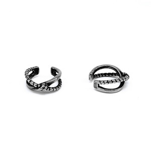 Yunnique – boucles d'oreilles géométriques minimalistes en acier titane pour garçons et filles, aucun piercing requis, bijoux à la mode - Product Image 5