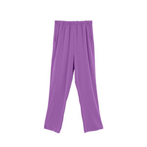 Ropa de dormir Modal de poliéster clásico para mujer con mangas largas transpirable de punto Casual sujetador almohadilla suave al por mayor - Product Image 2