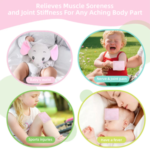 Échantillon Gratuit - Compresse de Gel Réutilisable pour Soulager les Coliques des Bébés et des Tout-Petits, Personnalisable en Couleur et en Taille - Product Image 4