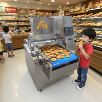 Machine de dépôt de biscuits mini machine de dépôt de biscuits électrique