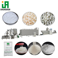 Ligne de production entièrement automatique de poudre nutritionnelle, machine extrudeuse de riz de qualité alimentaire pour bébés, production de farine de riz