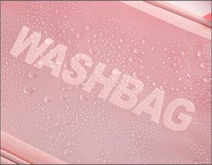 Women's Custom Logo Travel Cosmetic Bag Personalized Clear PVC with Zipper Closure Waterproof for Toiletry Case - Product Image 6