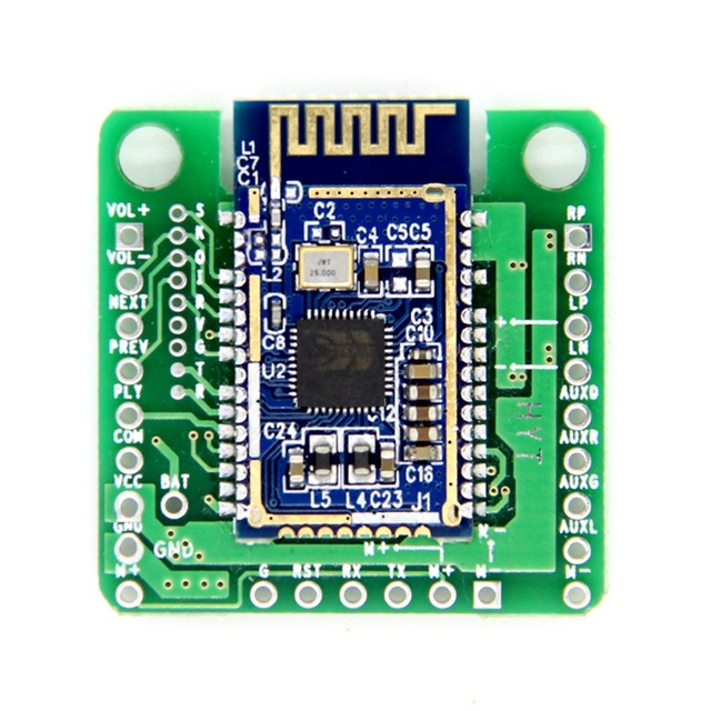 Taidacent 5W+5W MINI BLE Amplifier Audio Receiver Circuit Board AUX Input BLE 5.0 Audio Module BK3266