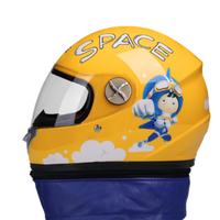 Casques de moto intégraux ABS à visière unique personnalisables de haute qualité pour enfants en gros à l'état neuf