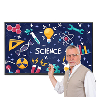 IR Multi Touch 4K 55 65 75 86 98 pouces tout en un Android 12.0 13.0 classe tableau interactif tableau blanc d'affichage intelligent pour l'école