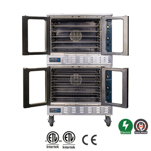 ETL chứng nhận thương mại nhiều lớp bánh pizza điện bánh Lò nướng đối lưu với 10000 Wát điều khiển kỹ thuật số cho bánh nướng - Product Image 2