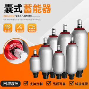 Accumulateur hydraulique Tian Zeng en acier au carbone, type à pince, pour stockage d'huile hydraulique - Product Image 2