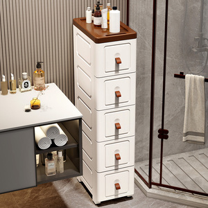 Ngăn Kéo Màu Trắng Lưu Trữ Tủ Cho Hộ Gia Đình Nhiều Lớp Quần Áo Tổ Chức Phòng Ngủ Đầu Giường Nhà Đồ Lặt Vặt Tổ Chức Hộp - Product Image 3