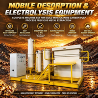 Hocheffiziente Mobile Gold-Desorptions-Elektrolysemaschine für CIL CIP Goldrückgewinnung in Mineralverarbeitungsanlagen