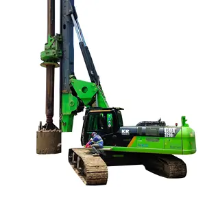 hot sale new product 50meter for sale hydraulic rotary drilling piling rig