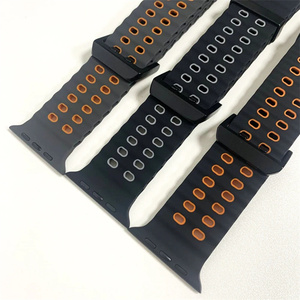 Correa Deportiva Transpirable de Silicona para Reloj <span class=keywords><strong>Apple</strong></span> <span class=keywords><strong>Watch</strong></span> Ultra 3 49mm Series 11 10 46mm 45mm - Product Image 2