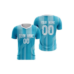 Voetbalshirt heren, teamnaam, nummer, zomer, ademend polyester, korte mouwen, grafische print, digitale print - Product Image 2