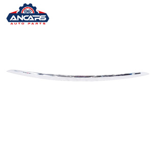 Embellecedor de puerta de elevación cromada, piezas de automóviles, 1035369-00-D 103536900D, para ta-la Model X 2016-2020, mango de maletero, tira cromada - Product Image 1